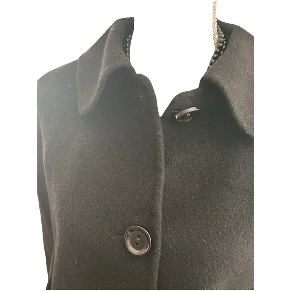 Leon Max Limited Edition Cape Coat Poncho OS Button Collar Easton Studio England - Picture 3 of 10